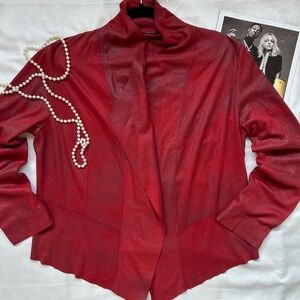Red Light jacket blouse vintage 90s